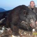 First bear of the 09 season. Steve with his 19 + bear
